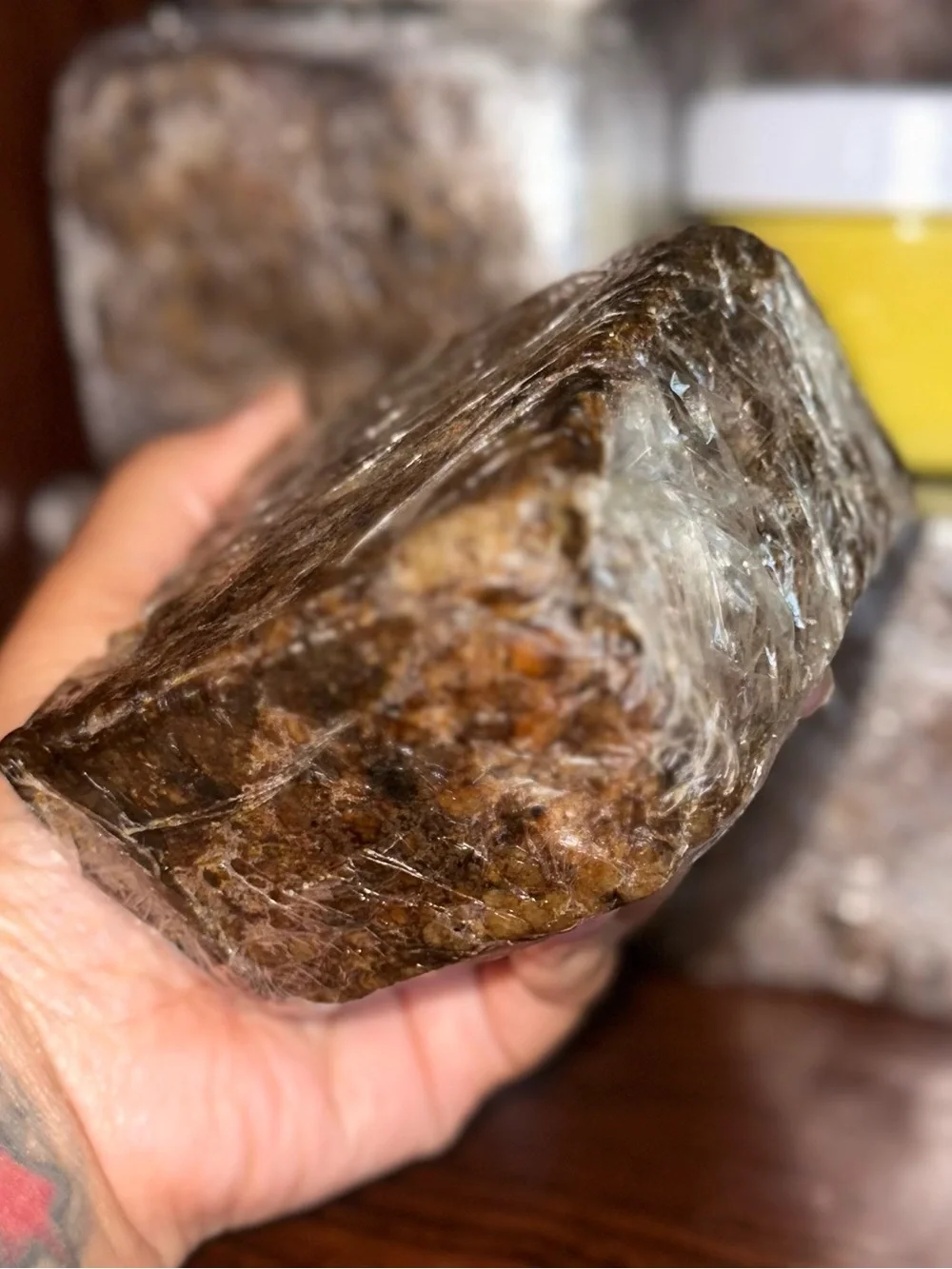 Naturalz Botanical Black Soap 1 lb. Large Bar- Shampoo/ All Purpose Cleaner